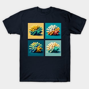 Pop Homoscleromorpha Sponge Art - Cool Underwater T-Shirt